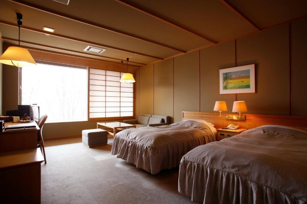 Shikotsuko Daiichi Hotel Suizantei Čitose Pokoj fotografie